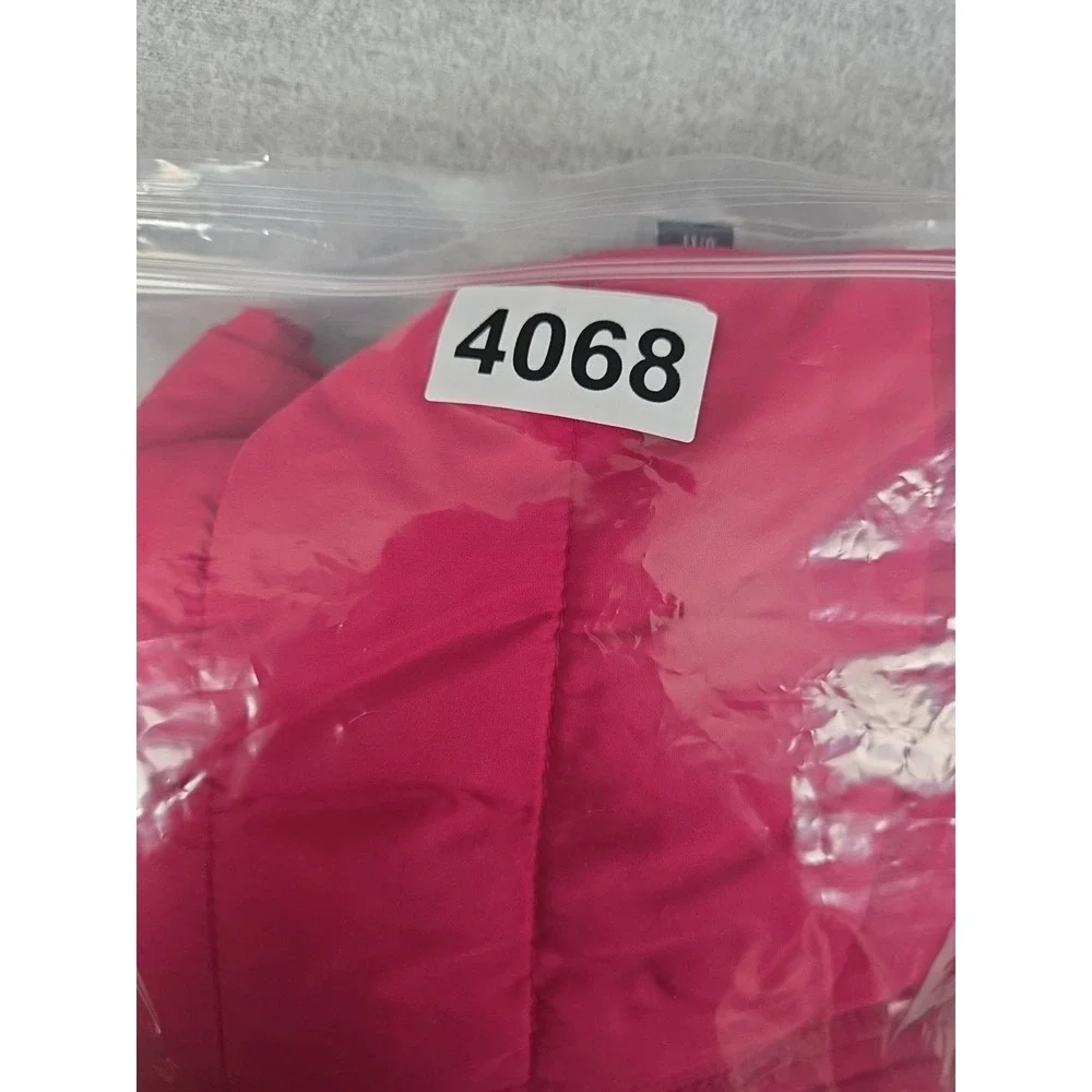 GAP‎ Baby Girls 18-24 Mos Puffer Vest Cold Control Hot Pink Full Zip Warm NEW